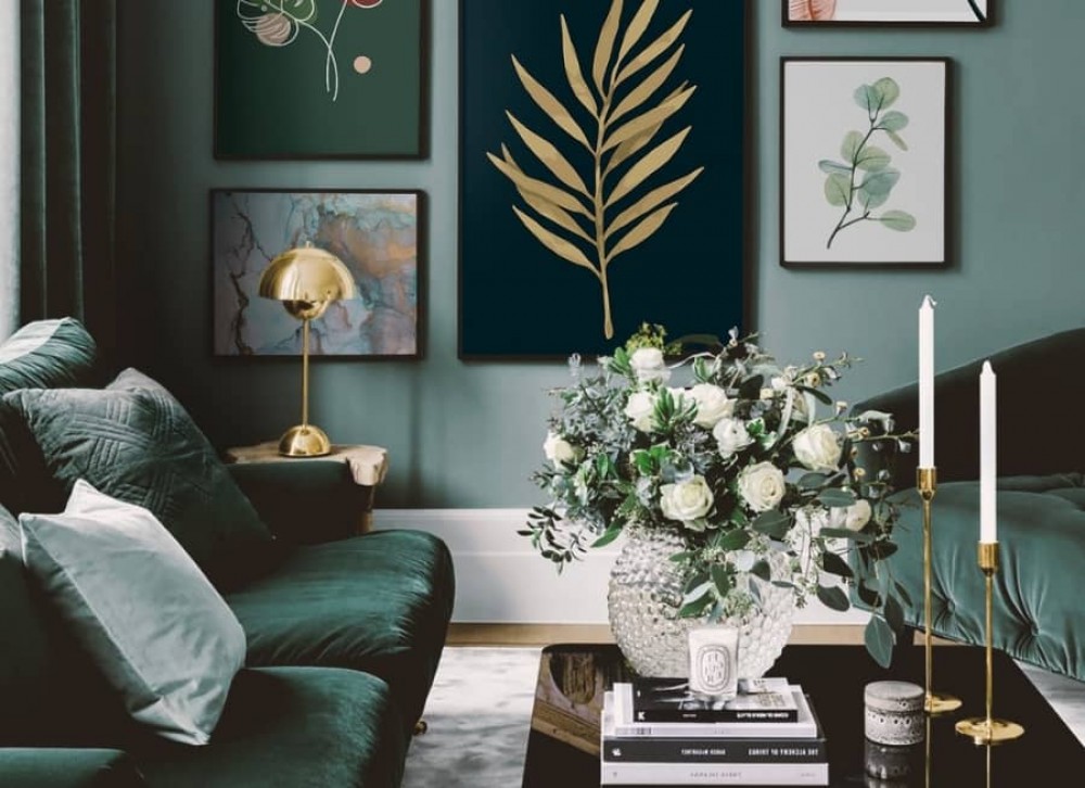 Gemälde im skandinavischen Stil