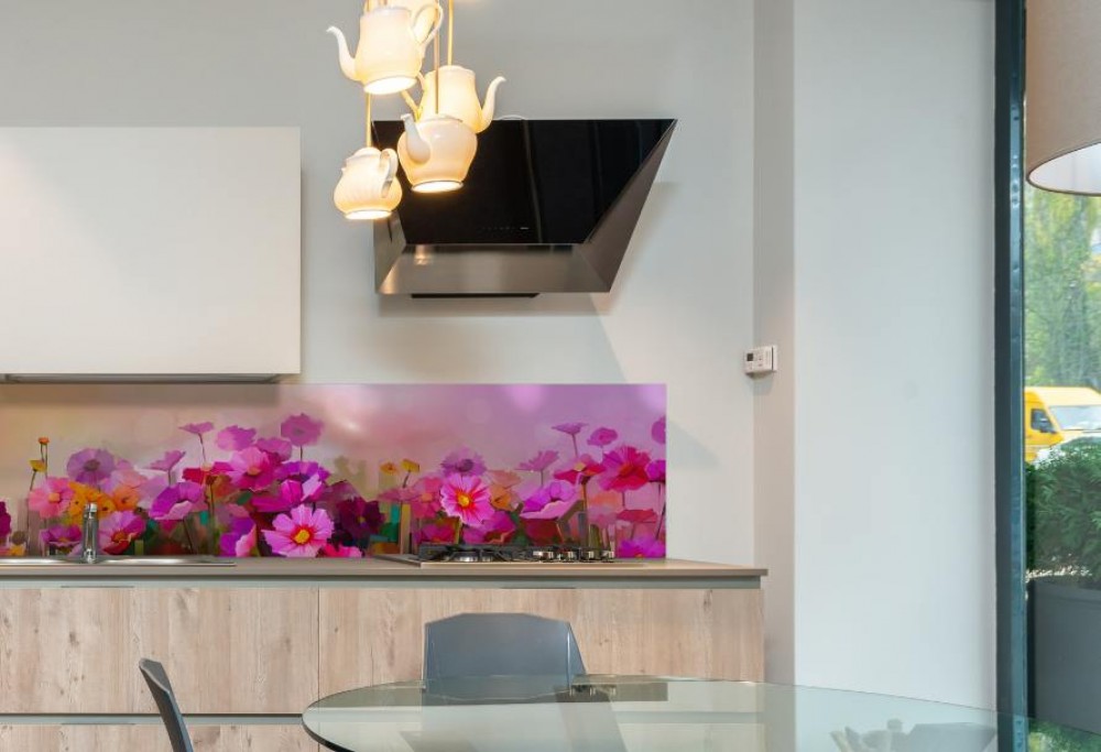 Glasscheiben für die Küche