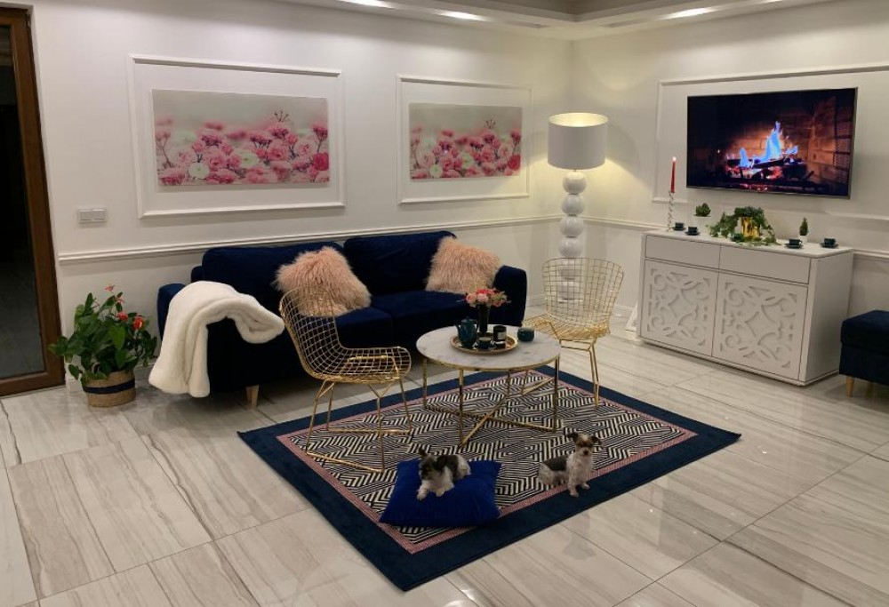 modisches Wohnzimmer 2023