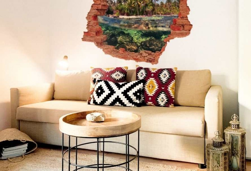 Wohnzimmer im minimalistischen Stil